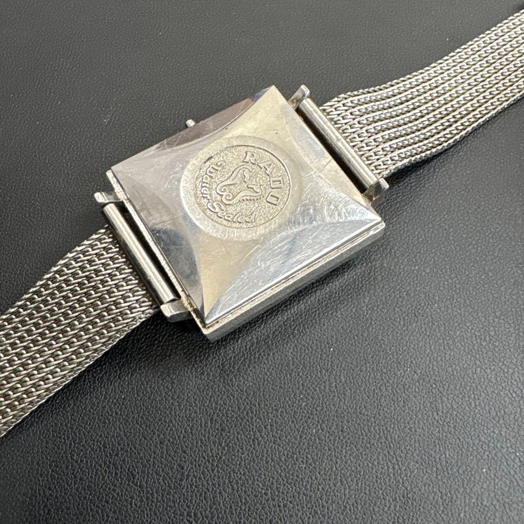 希少　稼働　RADO マンハッタン メッシュバンド　ATリュウズ破損