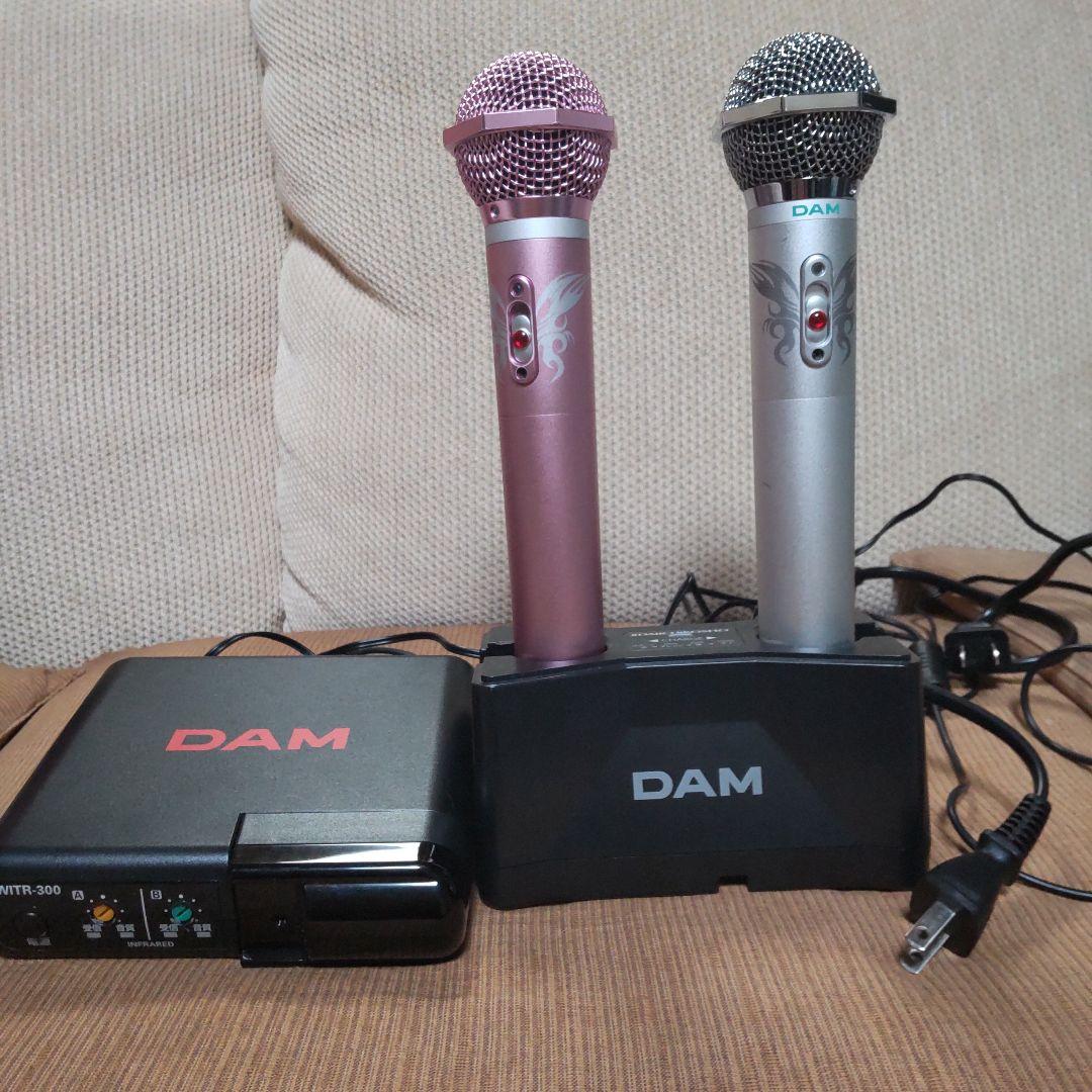 DAM コンデンサーマイク 2本セット美品