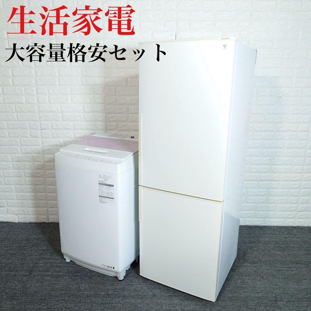生活家電 2点セット 冷蔵庫 洗濯機 大容量 格安 一人暮らし F066