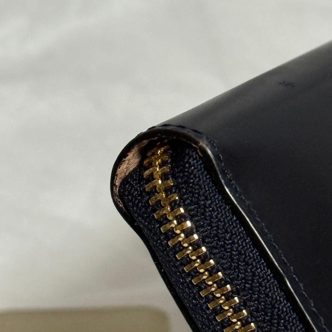 ⭐️極美品⭐️ココマイスター　長財布　ブライドルレザー　ラウンドファスナー