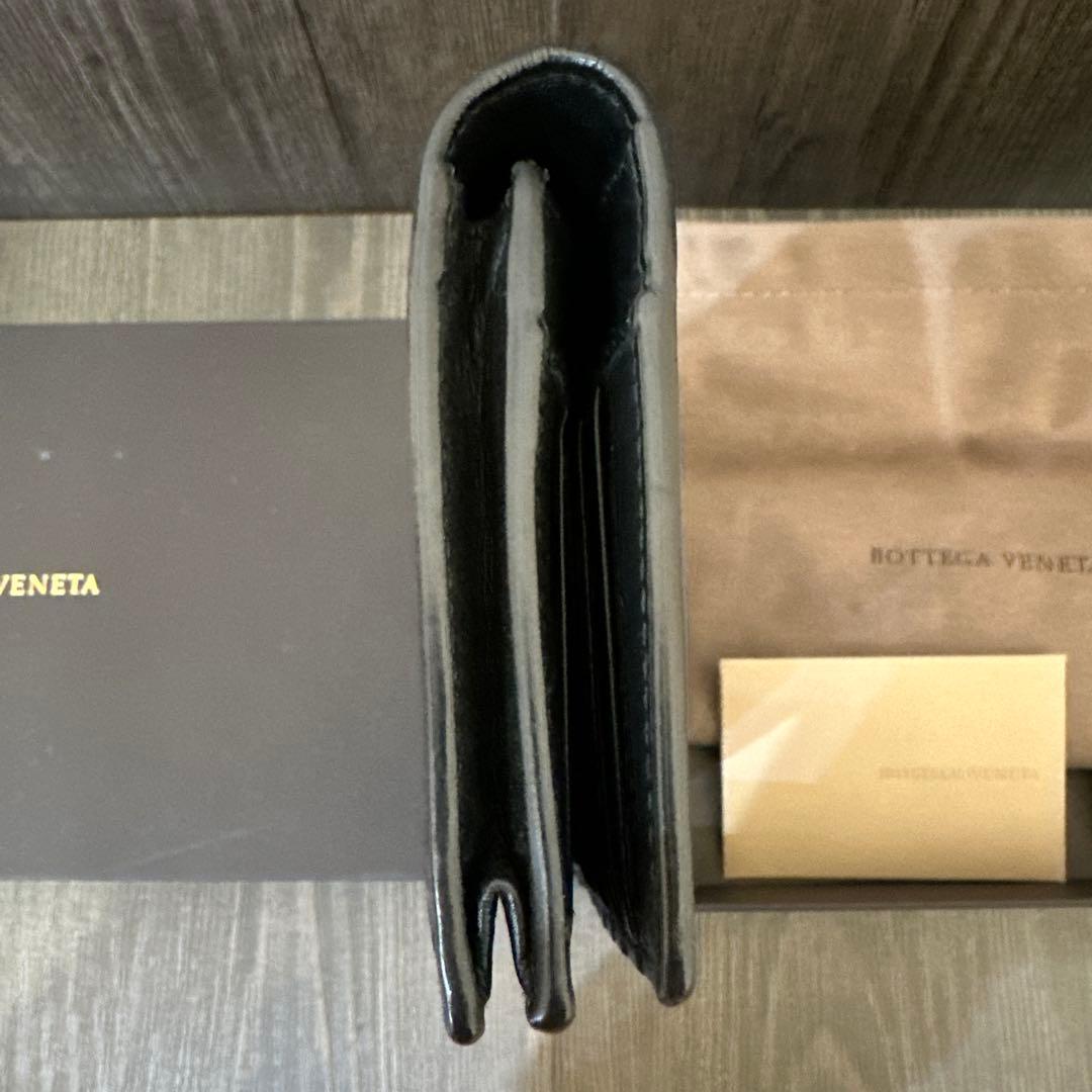 BOTTEGA VENETA 編み込みレザー長財布 ボッテガヴェネタ