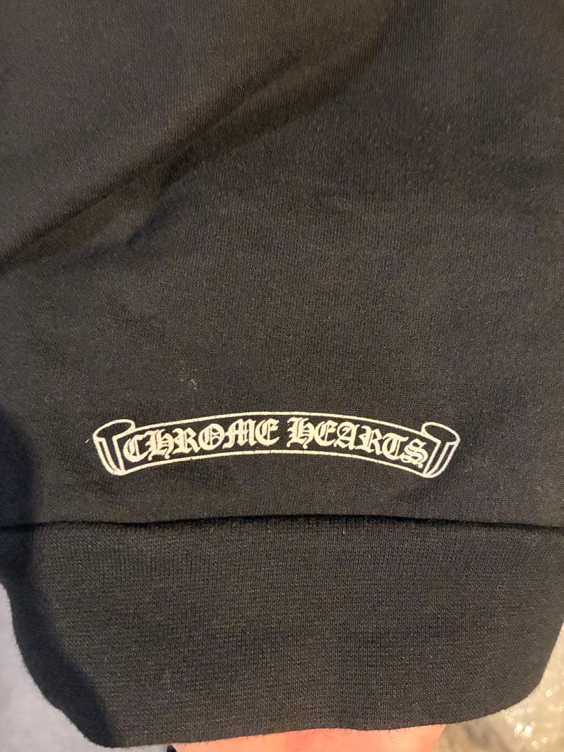 トップス CHROME HEARTS Floral Cross Hoodie L