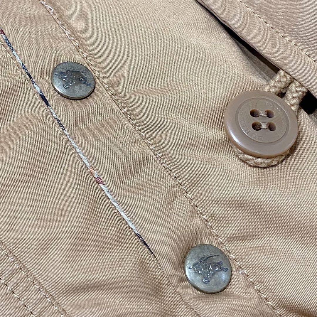 バーバリーブルーレーベル コート ダウン 中綿ジャケット 替えボタン付き 36