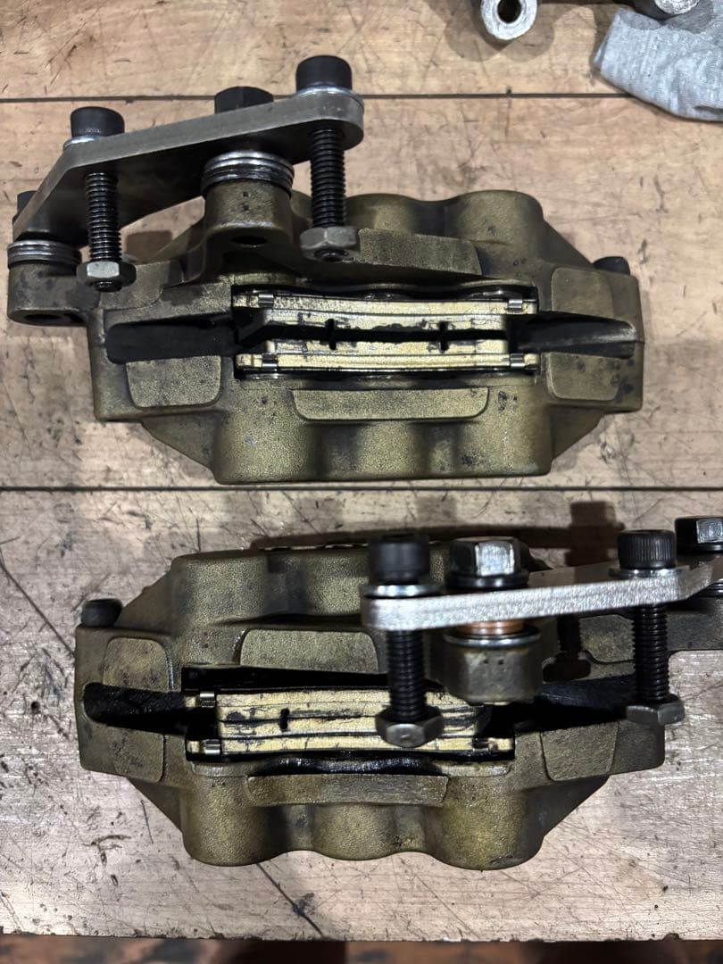 GS400.GSX系用　大口径310πディスク　 トキコ6ポッドキャリパーセット