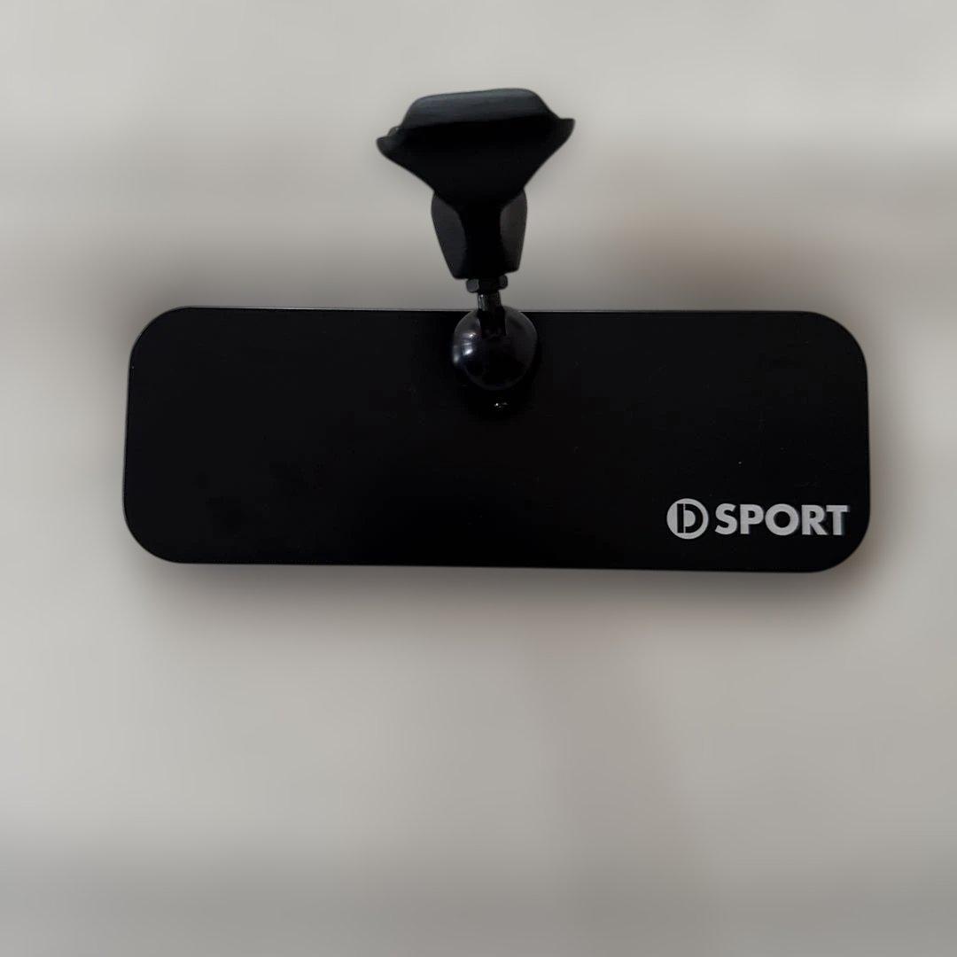 伝説の素人 専用D SPORT ルームミラー・エアバルブキャップ・コンソールカバ