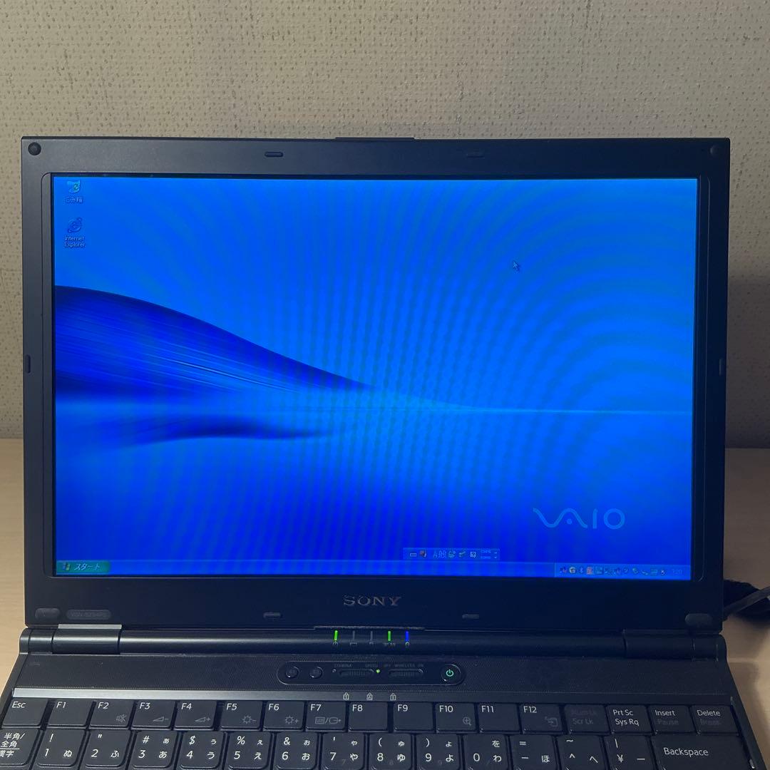 希少　SONY VAIO VGN-SZ94PS WinXP バイオノート