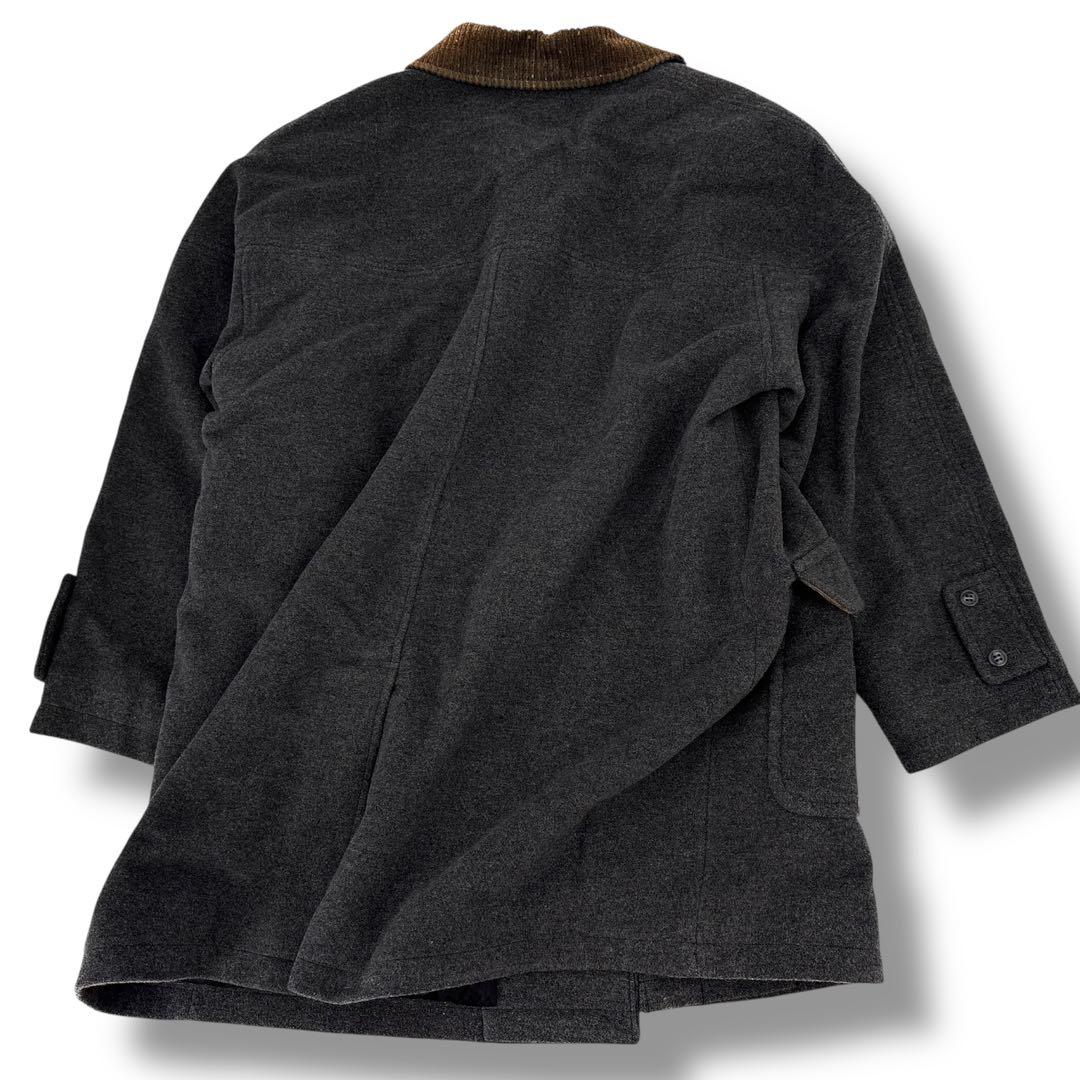 美品】Dior クリスチャンディオール　チェスターコート　コーデュロイ　M