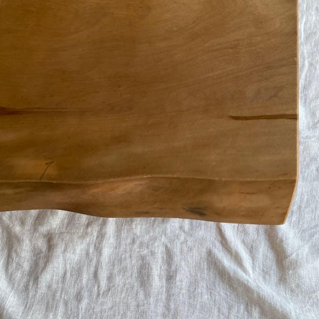 リビングテーブル　一枚板　ミズメザクラ