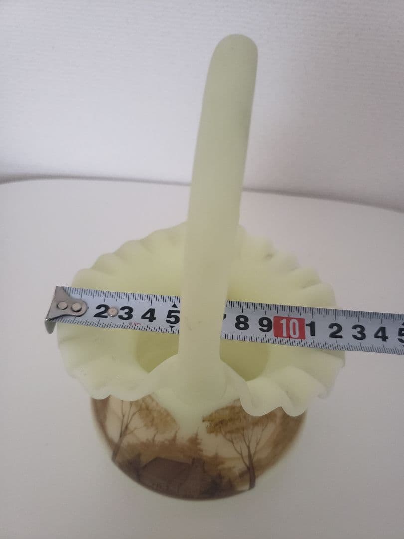 フェントン社 Fenton フェントン アートガラス ウランガラス 置物