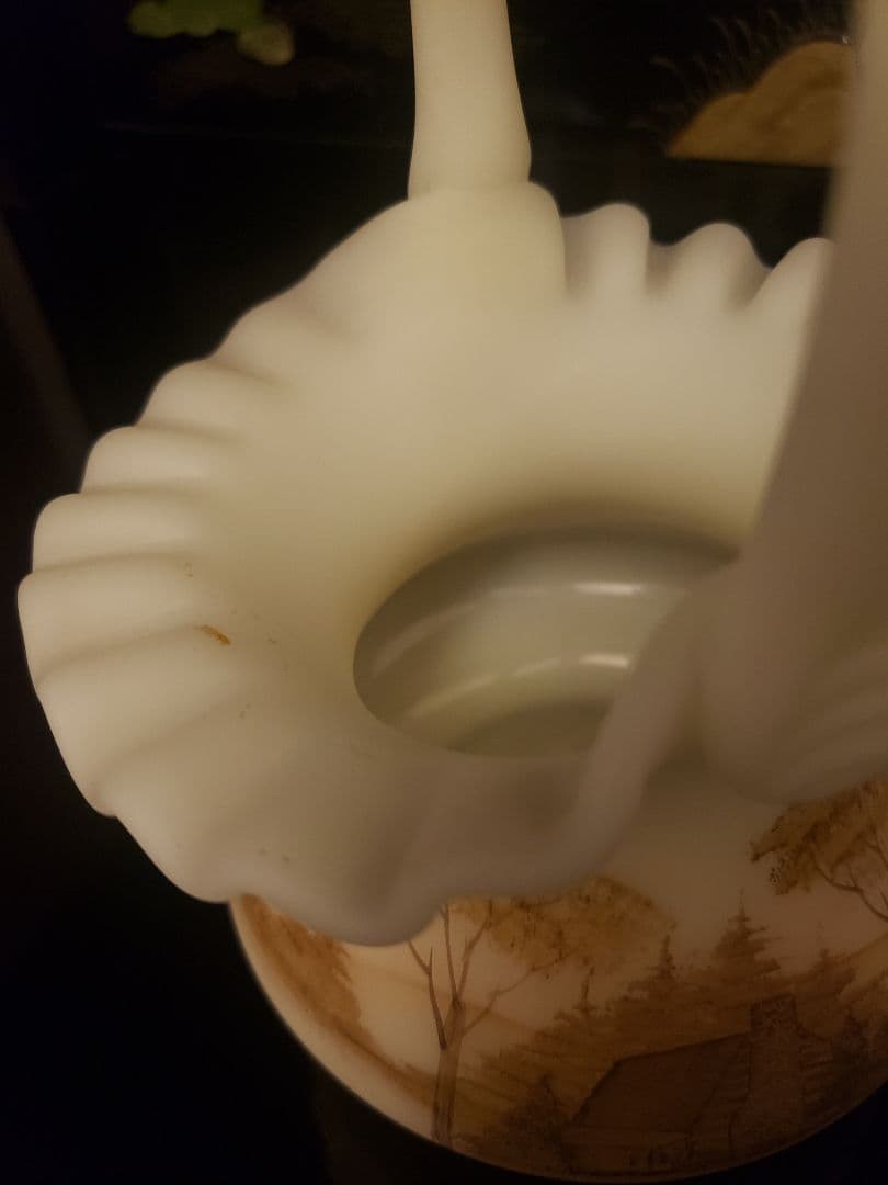 フェントン社 Fenton フェントン アートガラス ウランガラス 置物