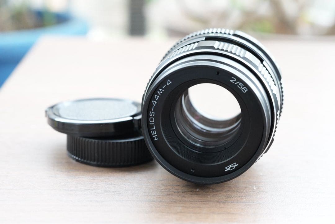 分解清掃済 Helios-44M-4 58mm f2 ぐるぐるボケ 1