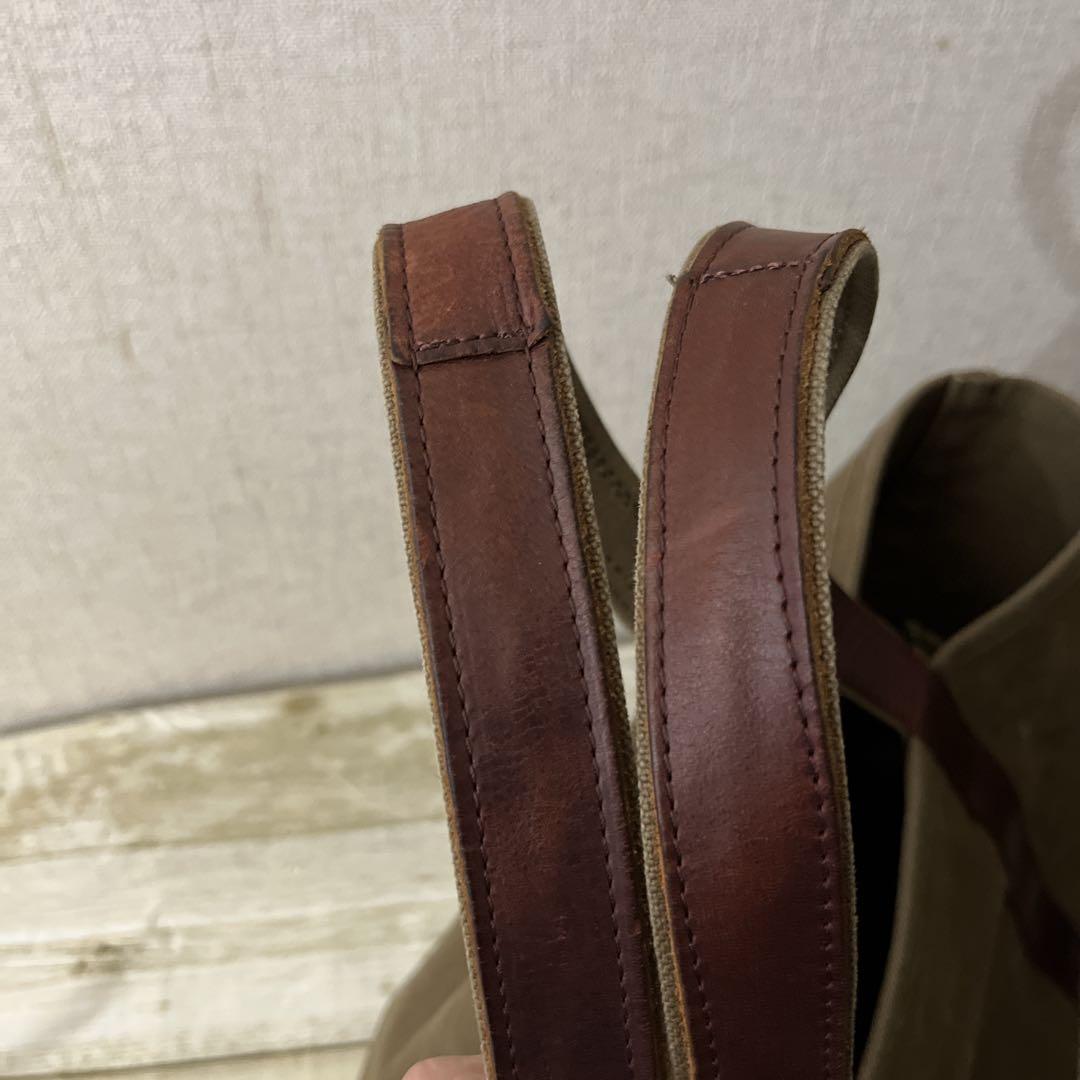 バッグ ARTS & CRAFTS/ AGING CANVAS BASIC TOTE