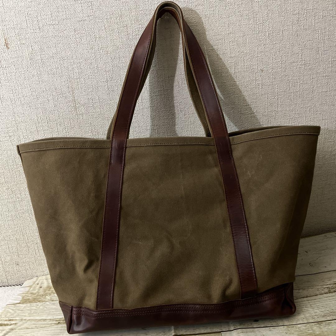 バッグ ARTS & CRAFTS/ AGING CANVAS BASIC TOTE