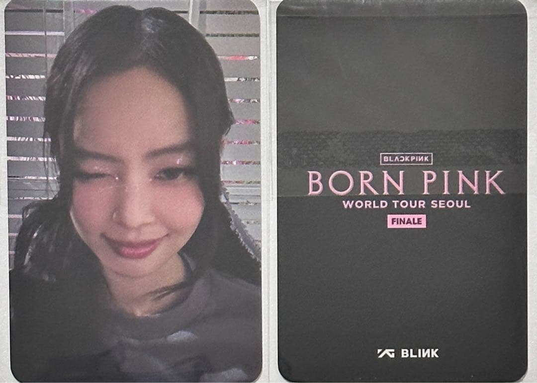 BLACKPINK ジェニ メンバーシップ bornpink ソウルコン トレカ