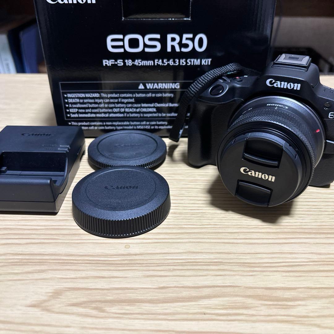 Canon ミラーレス一眼カメラ EOS R50 標準ズームレンズキット