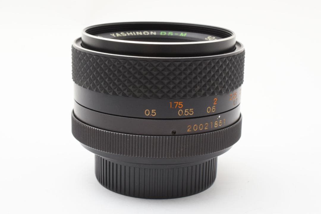 レンズ(単焦点) YASHICA YASHINON DS-M 50mm F1.7 Y016