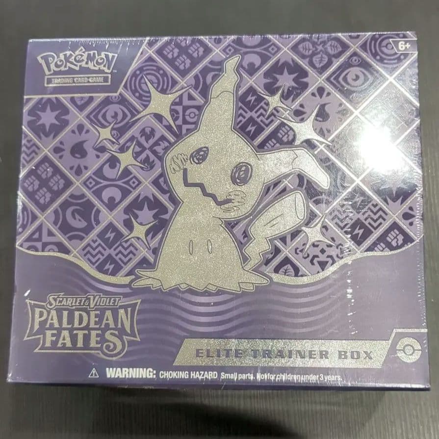 【Y6】エリートトレーナーボックス ミミッキュ Paldean Fat