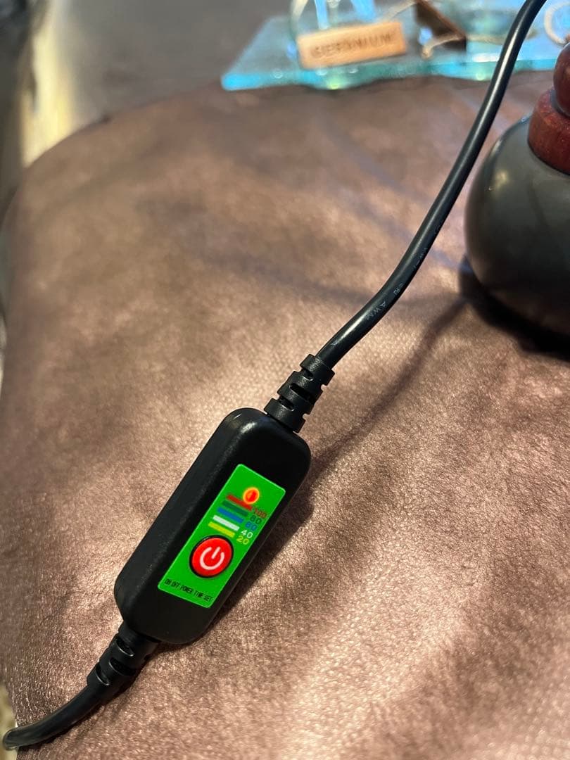 【1月末特価】ベン石温熱器ホットストーンセラピー日本、海外使えるコンセント付