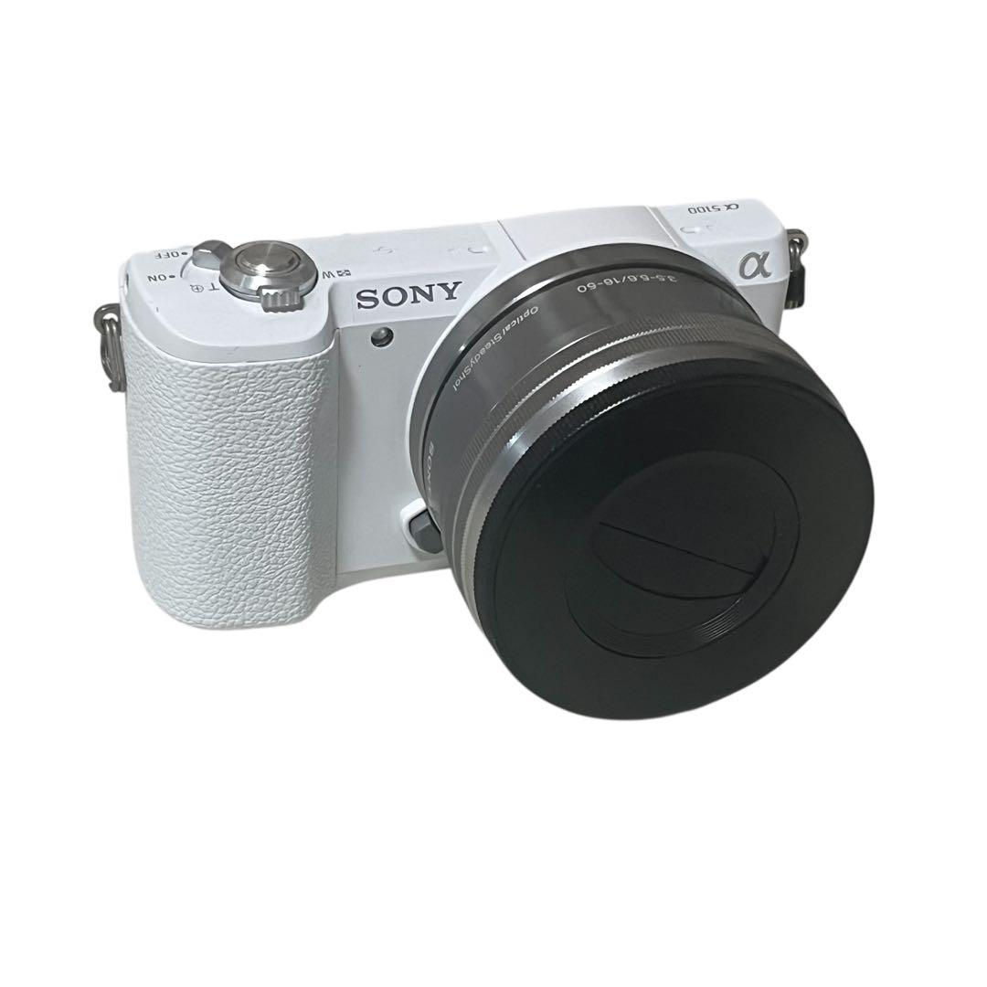 【人気品】 SONY α5100 ミラーレス一眼 E 16-50mm ホワイト