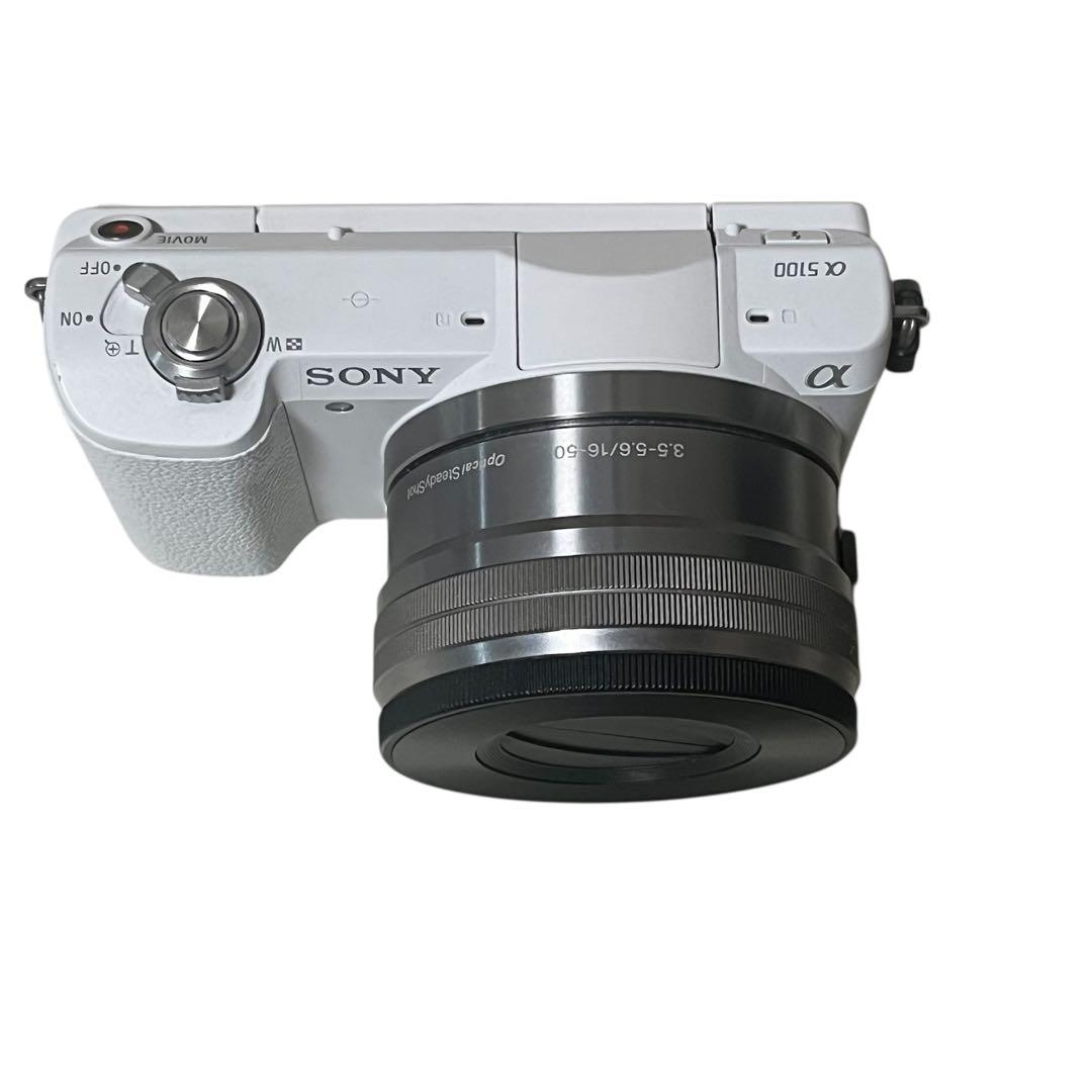 【人気品】 SONY α5100 ミラーレス一眼 E 16-50mm ホワイト