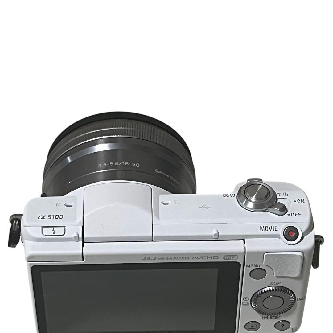 【人気品】 SONY α5100 ミラーレス一眼 E 16-50mm ホワイト