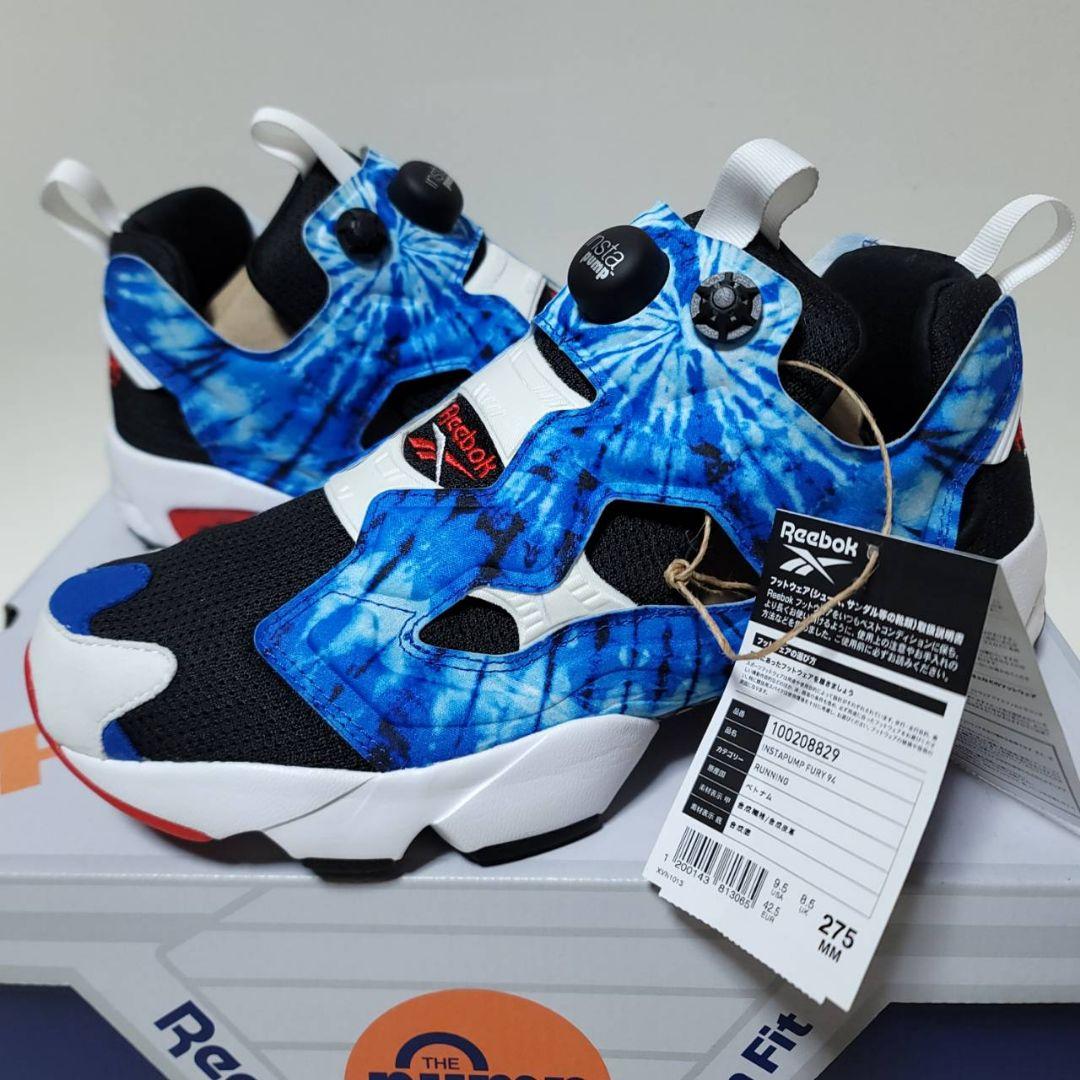 靴 Reebok INSTAPUMP FURY 94 atmos x XLARGE