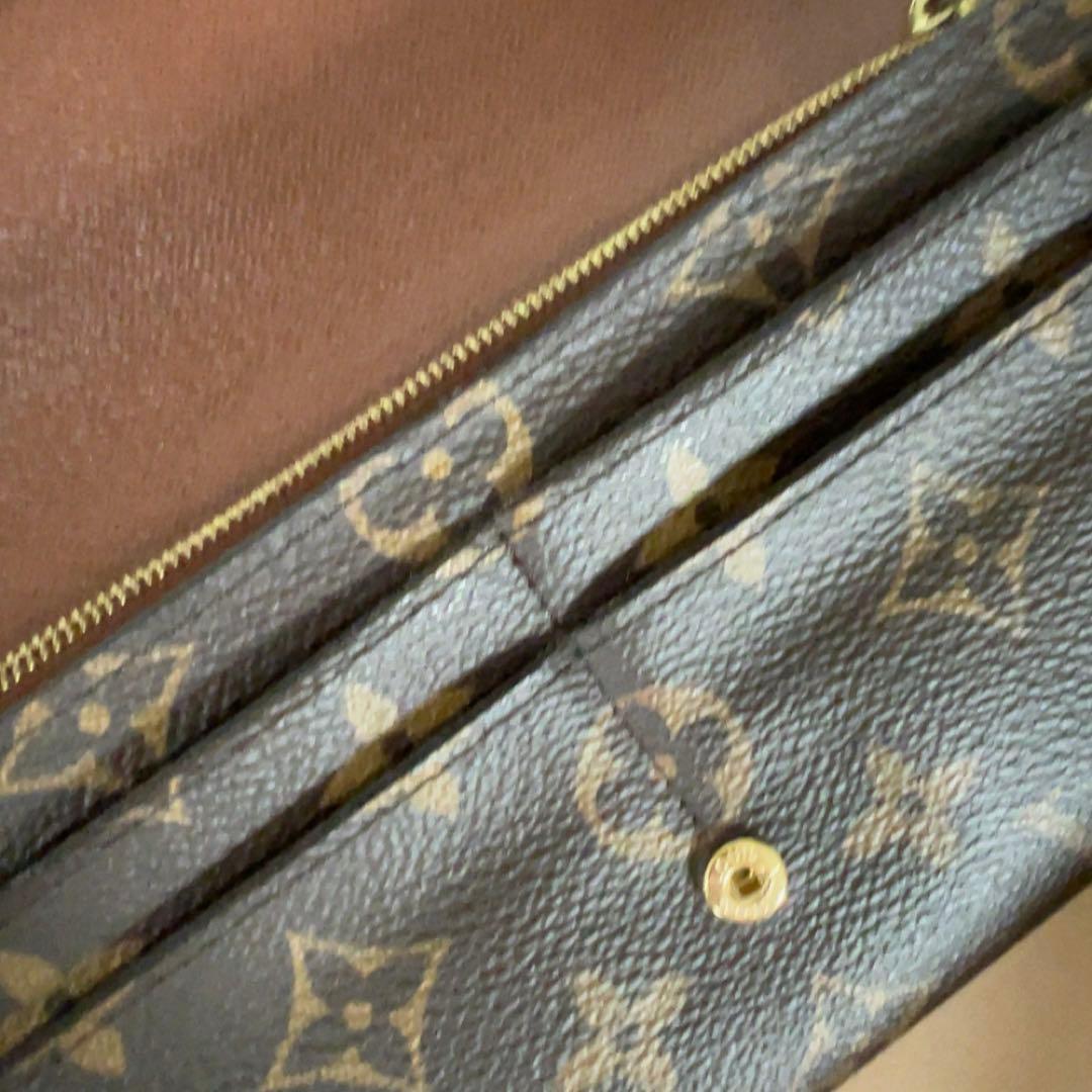 値下げ 画像追加 ルイヴィトン ポルトフォイユサラ モノグラム M605