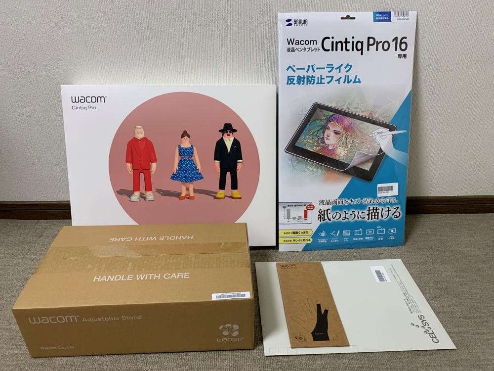 Wacom Cintiq Pro 16(2021) DTH167KODなど5点