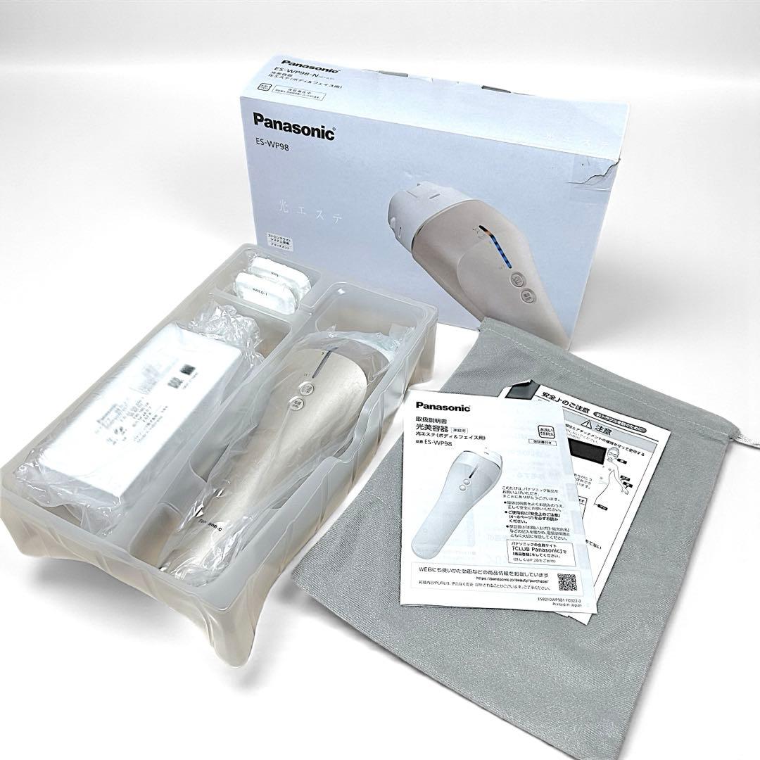 ほぼ未使用❤Panasonic スムースエピ ES-WP98 ゴールド