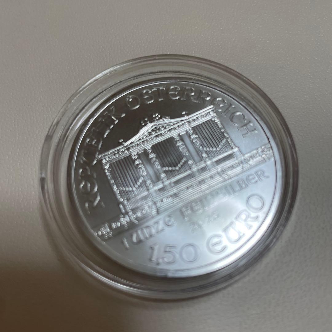ウィーンフィルハーモニー銀貨2025年　 1オンス