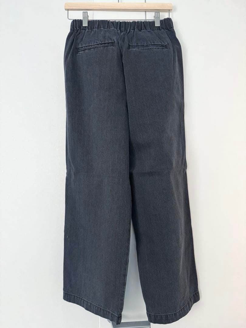 【新品未使用】　かぐれ　フェードデニムイージーパンツ