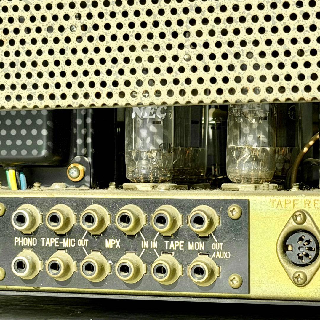 SANSUI「SM-33」'60年代真空管レシーバーアンプ