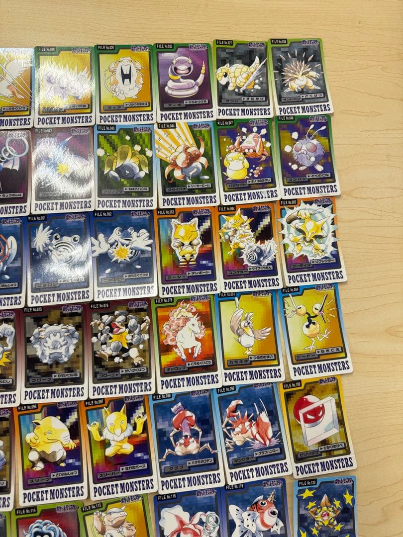 美品　ポケモンカード　バンダイ　カードダス　92枚　被りなし　ポケモンカードダス