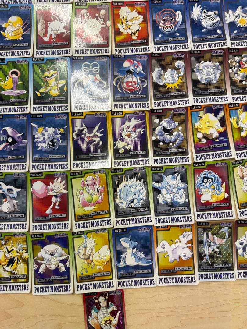 美品　ポケモンカード　バンダイ　カードダス　92枚　被りなし　ポケモンカードダス