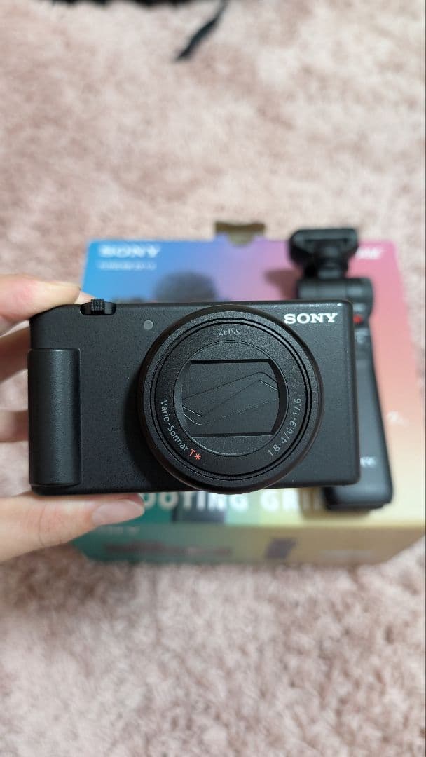 SONY ZV-1 II ブラック シューティンググリップ付き
