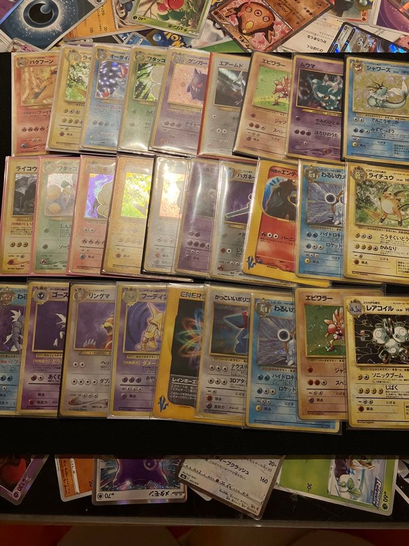 ポケカ　旧裏　まとめ売り　28枚　全面ホロ　良品