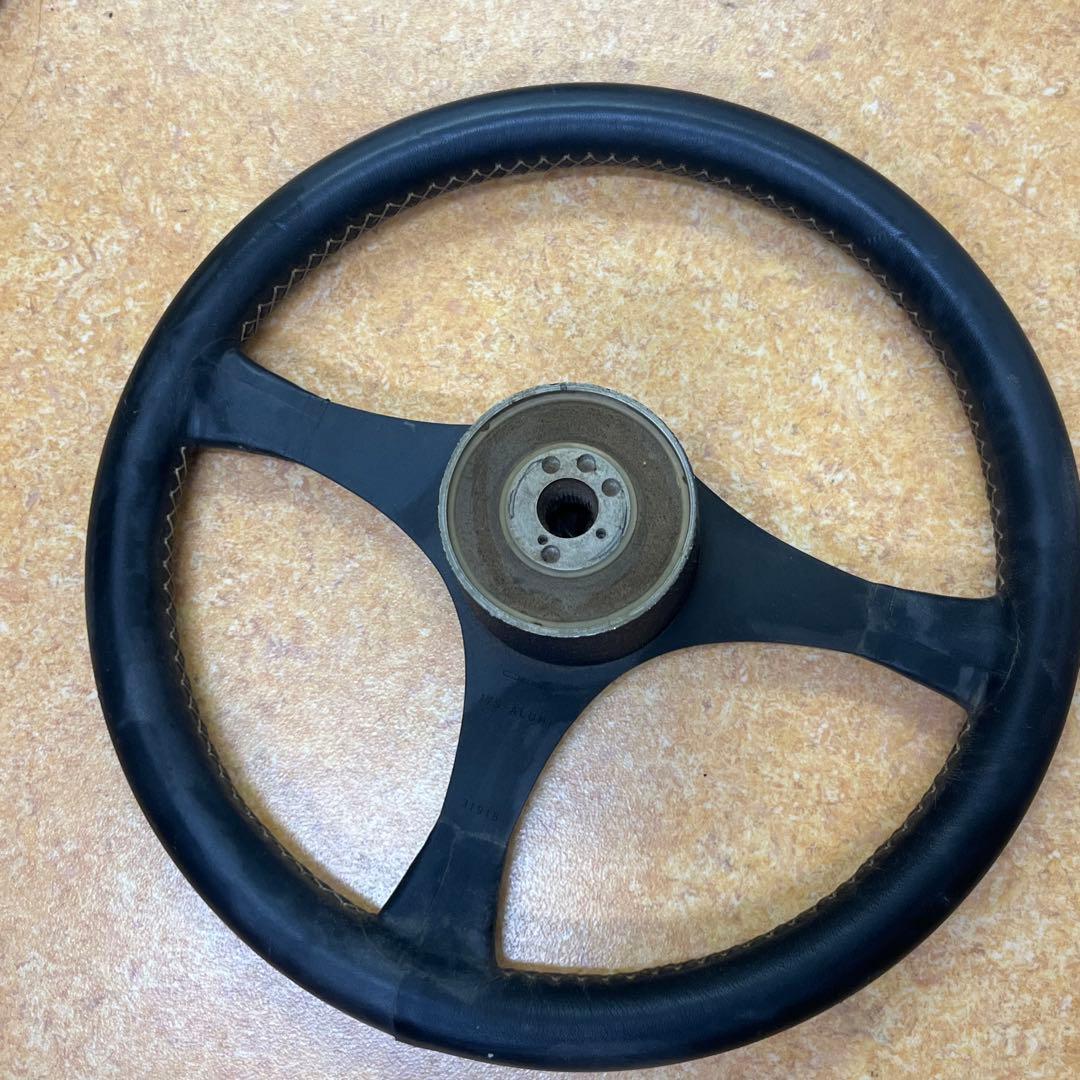 【IMOLA/イモラ】ハンドル　本体　車　部品　ステアリング　パーツ　ブラック