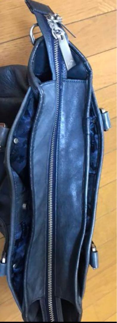 aniaryアニアリトートバッグ　ブルーグレー