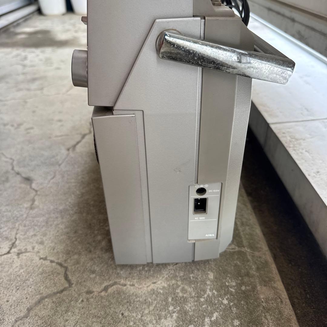 Aiwa J77 ラジカセ シルバー