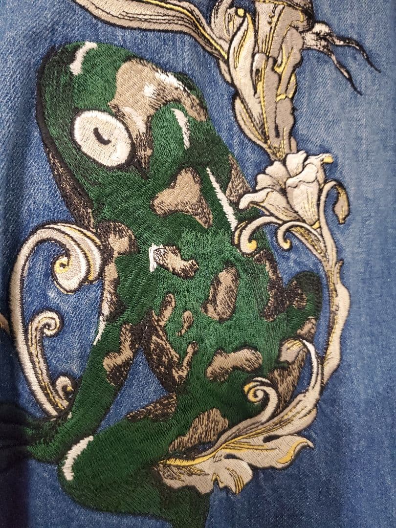 UVERworld カエル　デニムシャツ　FC限定