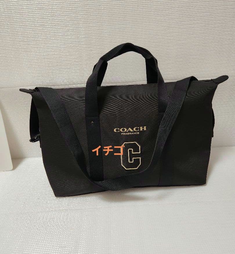 COACH　 正規品ノベルティ　ボストンバッグ　 非売品 　男女兼用　軽量バッグ