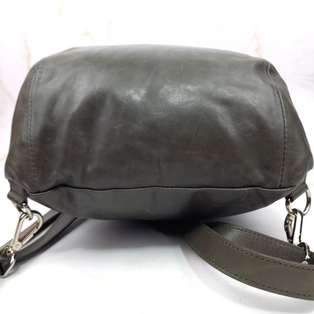 ✨未使用級✨ m0851 リュックサック バックパック アニリンレザー 軽量