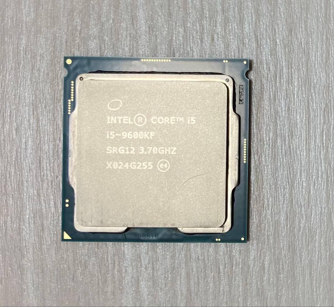 動作確認済み　CPU Intel Core i5-9600KF