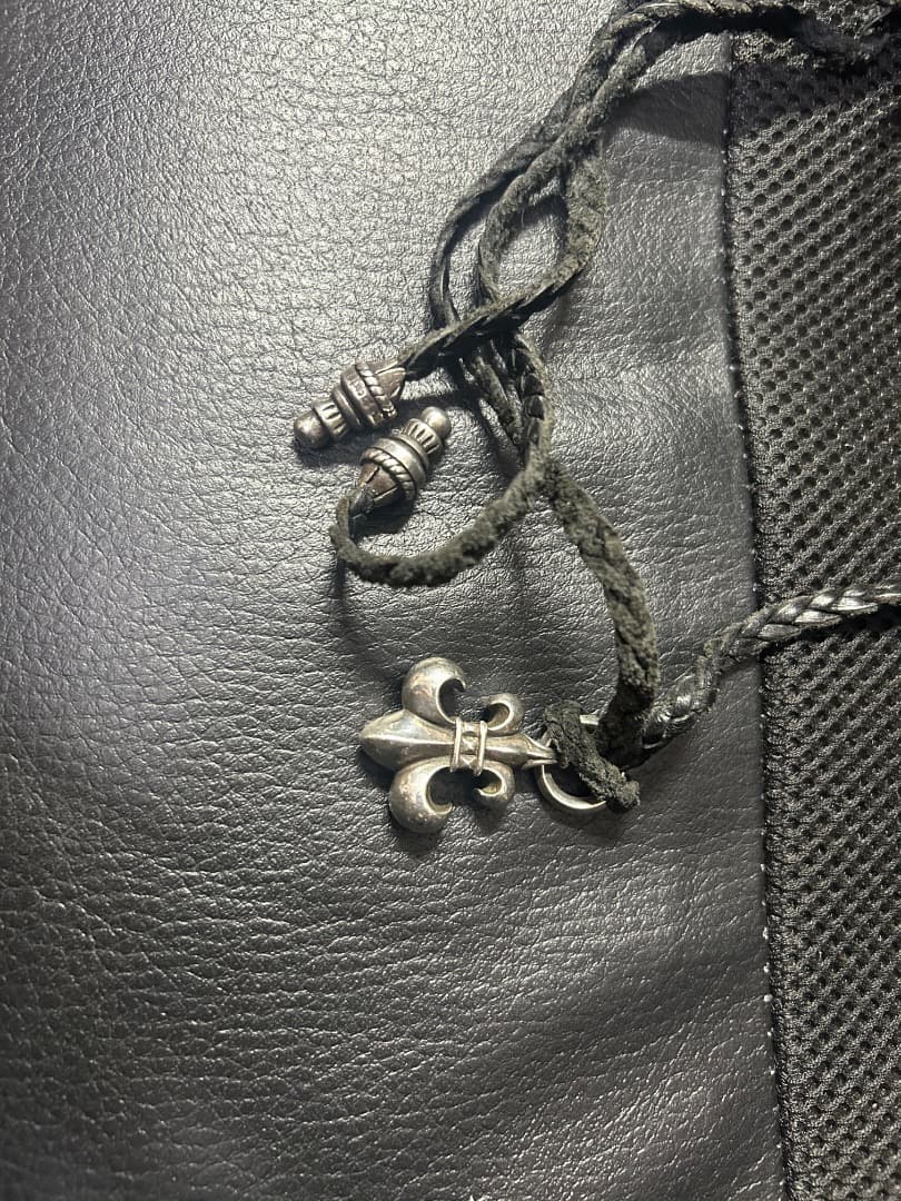 クロムハーツ chrome hearts BSフレア レザーブレード ネックレス