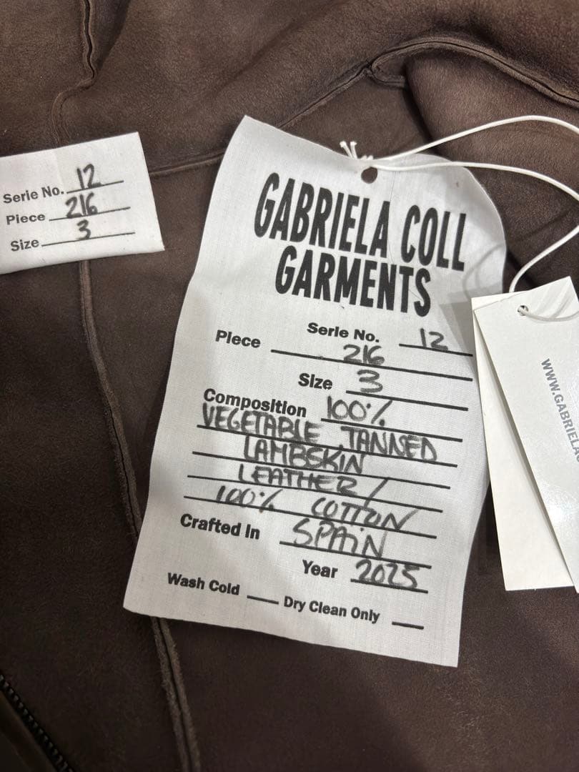 【限定値下げ】25aw GABRIELA COLL GARMENTS No216