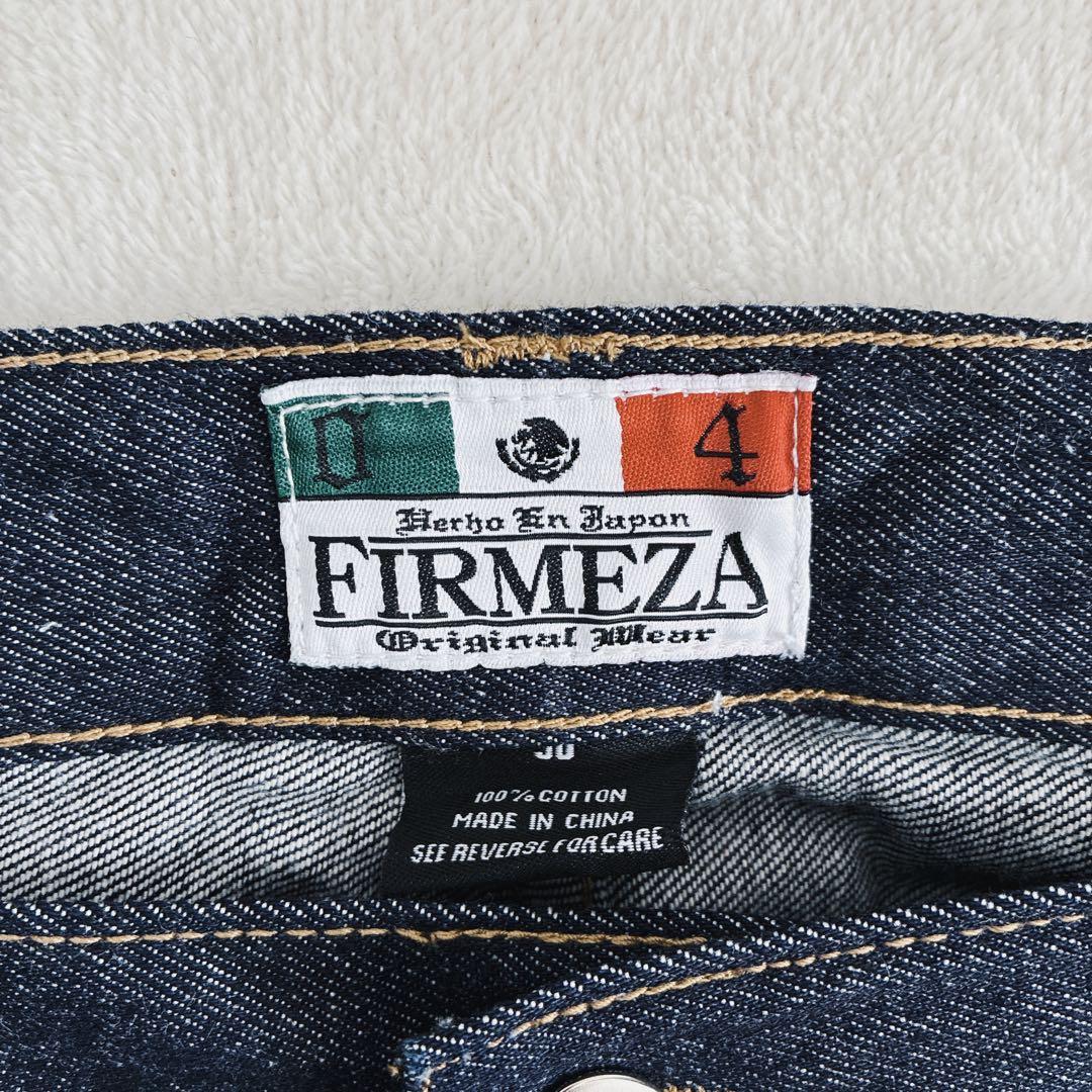 新品未使用firmeza 真っ紺　デニム　廃盤　希少　でか履き　F501Z