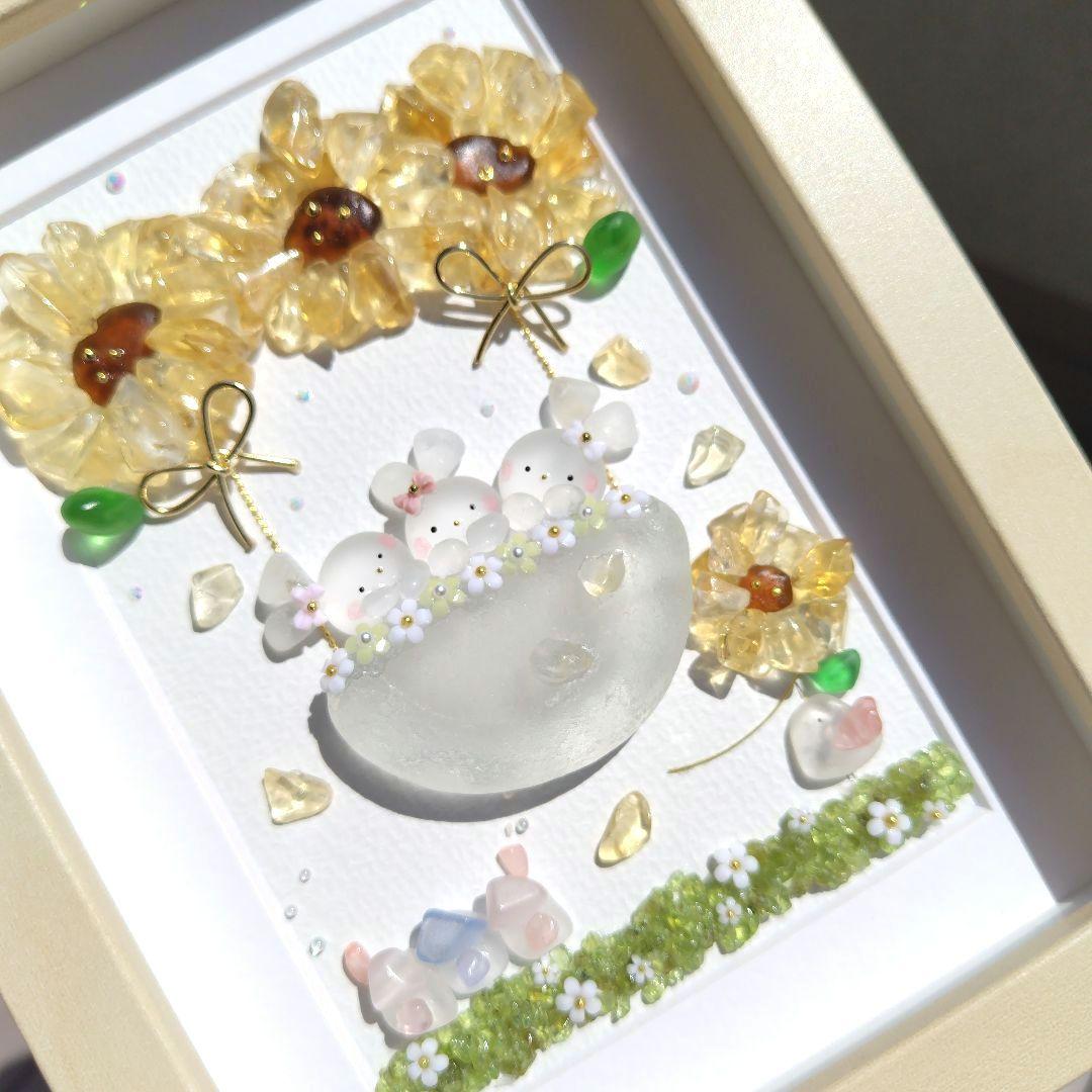 シーグラスアート『 大空へ✩.*˚』他5点