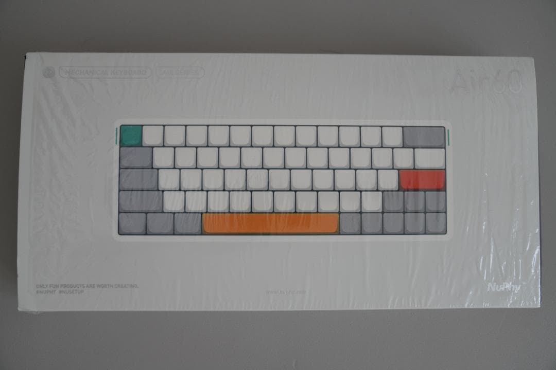 NuPhy Air60 V2 ワイヤレスキーボード Cowberry軸 ホワイト