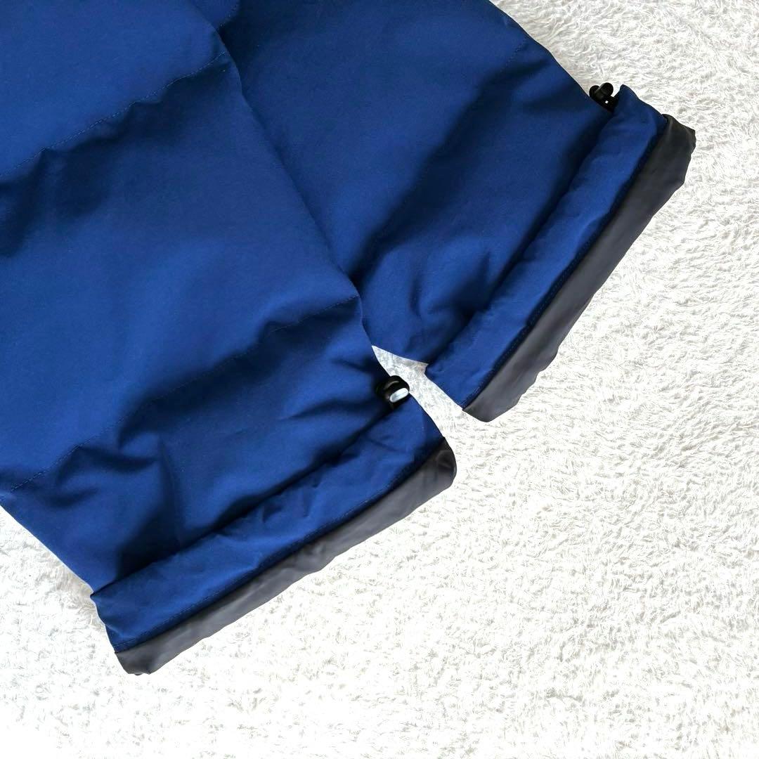 ダントン フード付き ダウンジャケット 撥水 Bshop 近年モデル 青