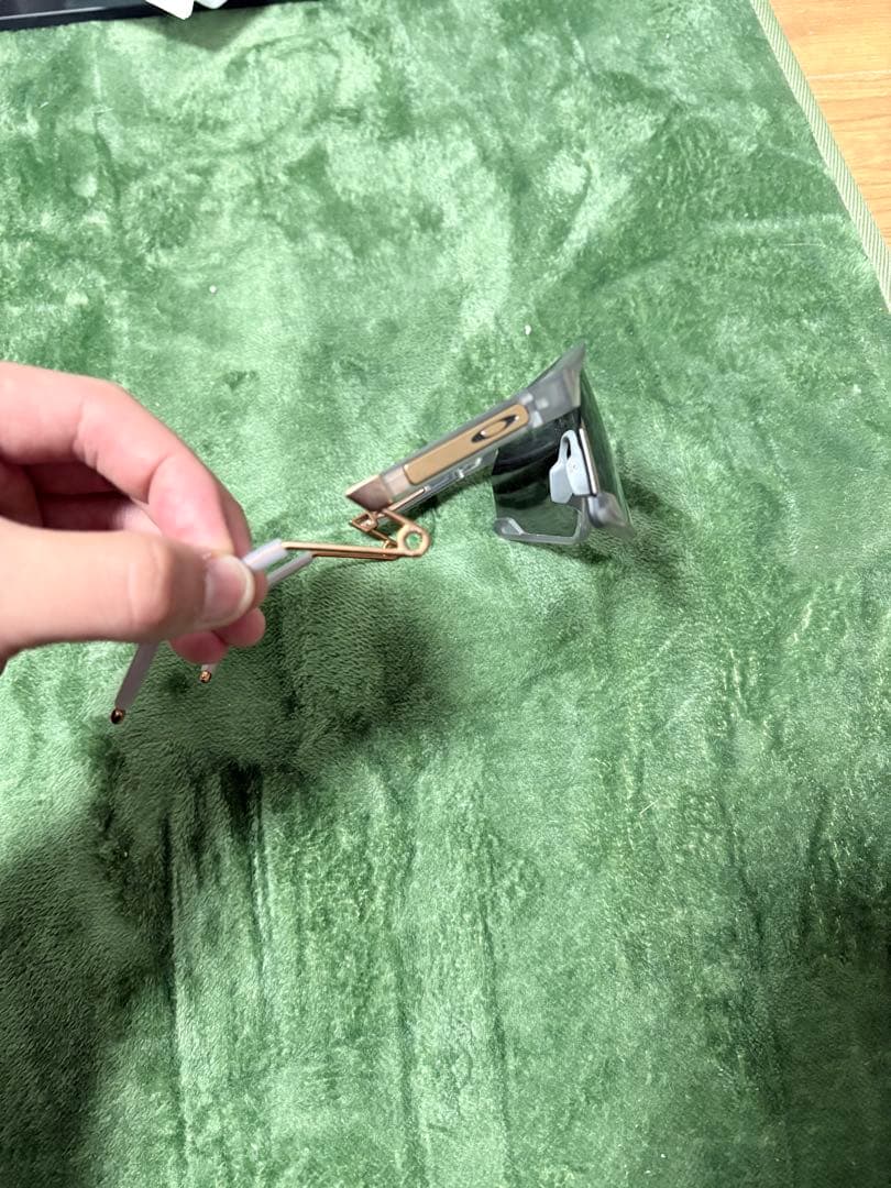 Oakley Radar EV サングラス クリア/ゴールド